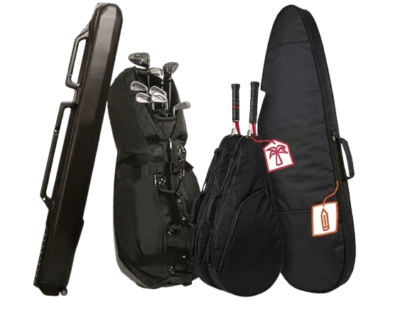 Luggage ready to ship with LugLess instead of being checked at the airport